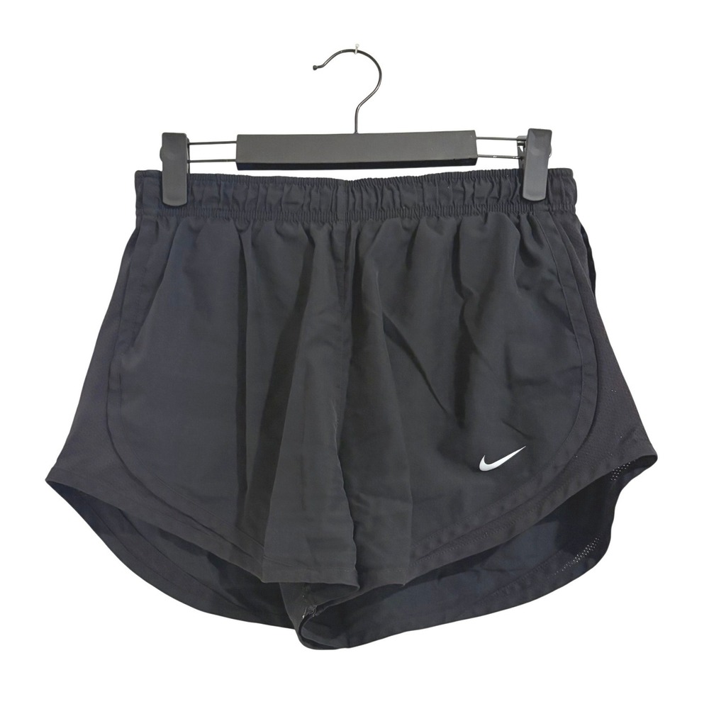 Nike Dri-FIT Black Running Shorts Athletic Gym Training Activewear MEDIUM